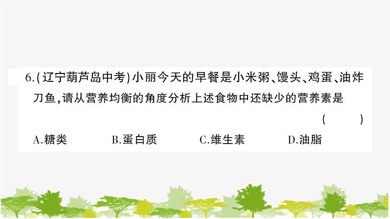 鲁教版化学九年级下册 第十单元创优检测卷课件第7页