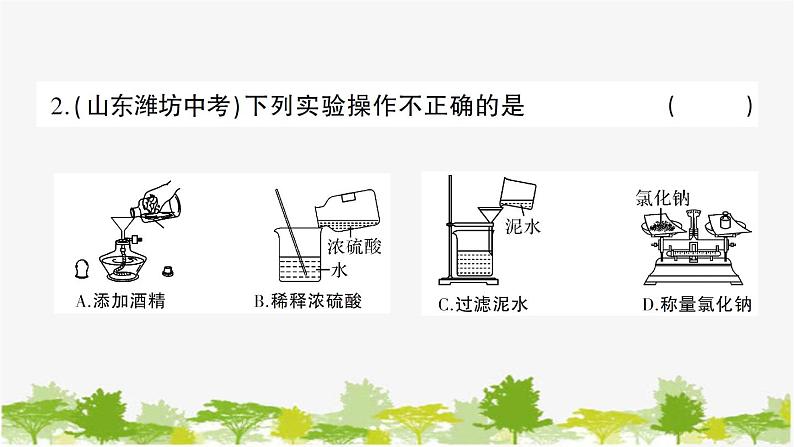 鲁教版化学九年级下册 中考模拟检测卷课件03