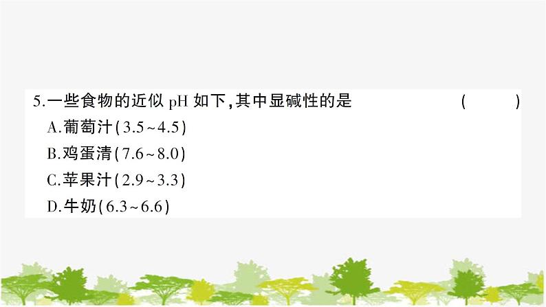 鲁教版化学九年级下册 中考模拟检测卷课件06