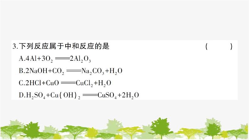 鲁教版化学九年级下册 期中综合检测卷课件第4页