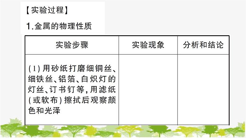 鲁教版化学九年级下册 第九单元 金属习题课件04