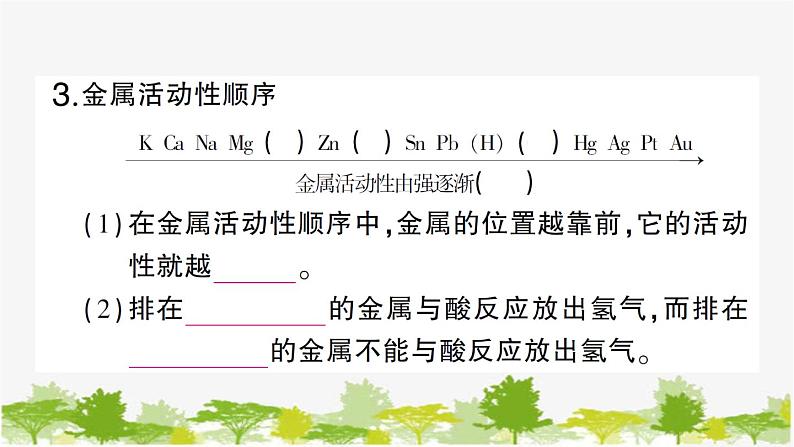 鲁教版化学九年级下册 第九单元 金属习题课件06