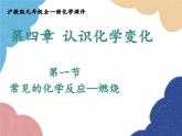 沪教版九年级化学 4.1 常见的化学反应—燃烧课件