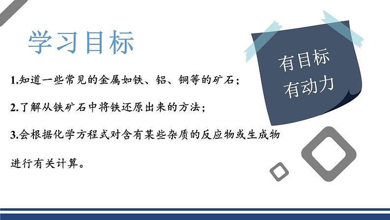 【基于核心素养的教学】课题3 《金属资源的利用和保护》课件PPT+教学设计+分层作业02