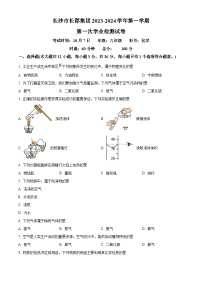 湖南省长沙市天心区四校联考2023-2024学年九年级上学期10月月考化学试题（解析版）