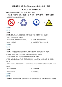 海南省海口市长流中学2023-2024学年九年级上学期第3次月考化学试题A卷（解析版）