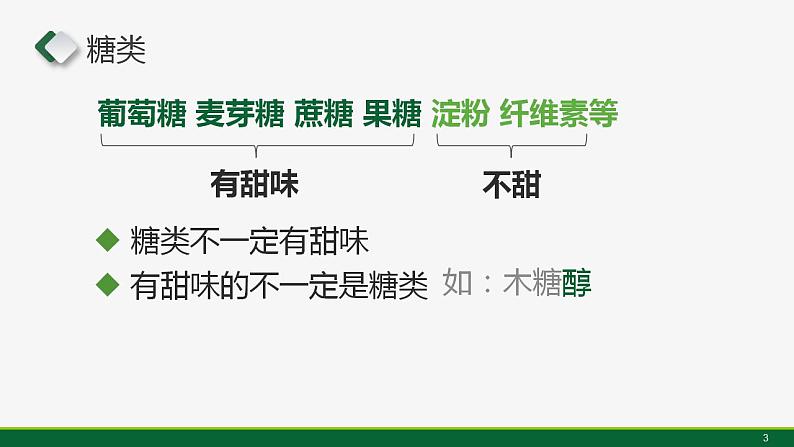 沪教版九下化学 8.2 《糖类 油脂》课件+视频03