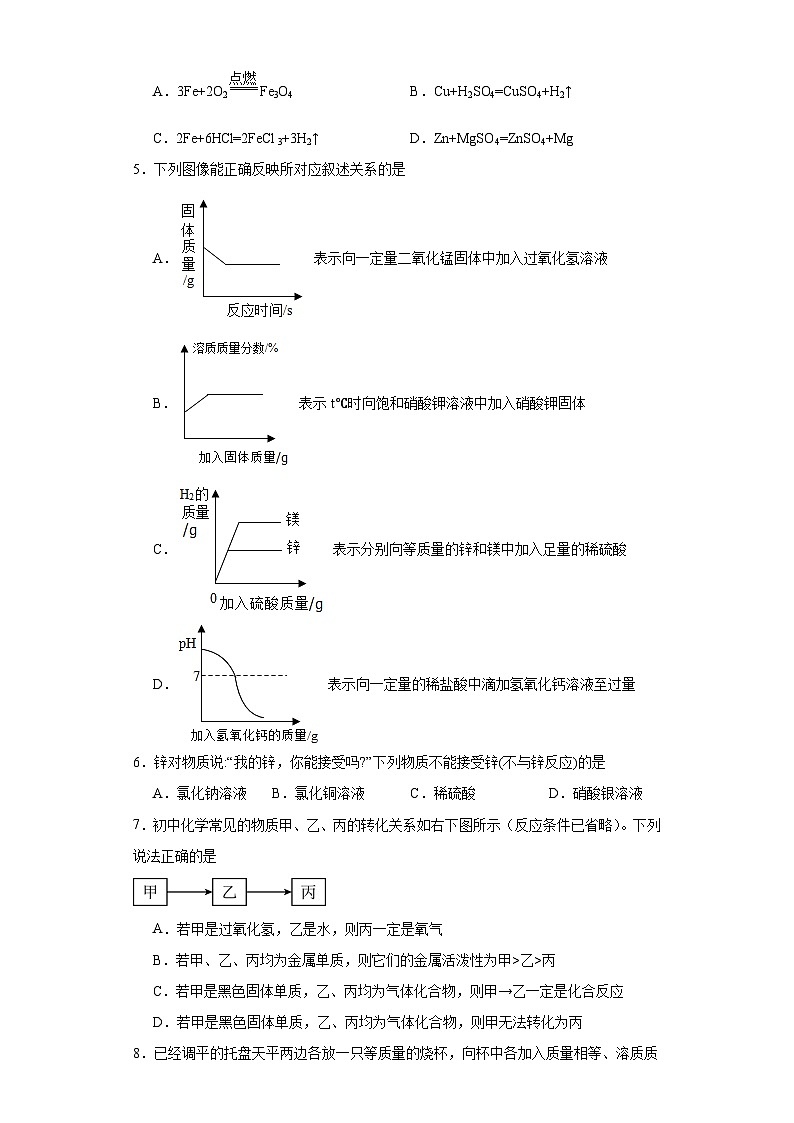 6.2金属的化学性质同步练习 科粤版（2012）化学九年级下册02