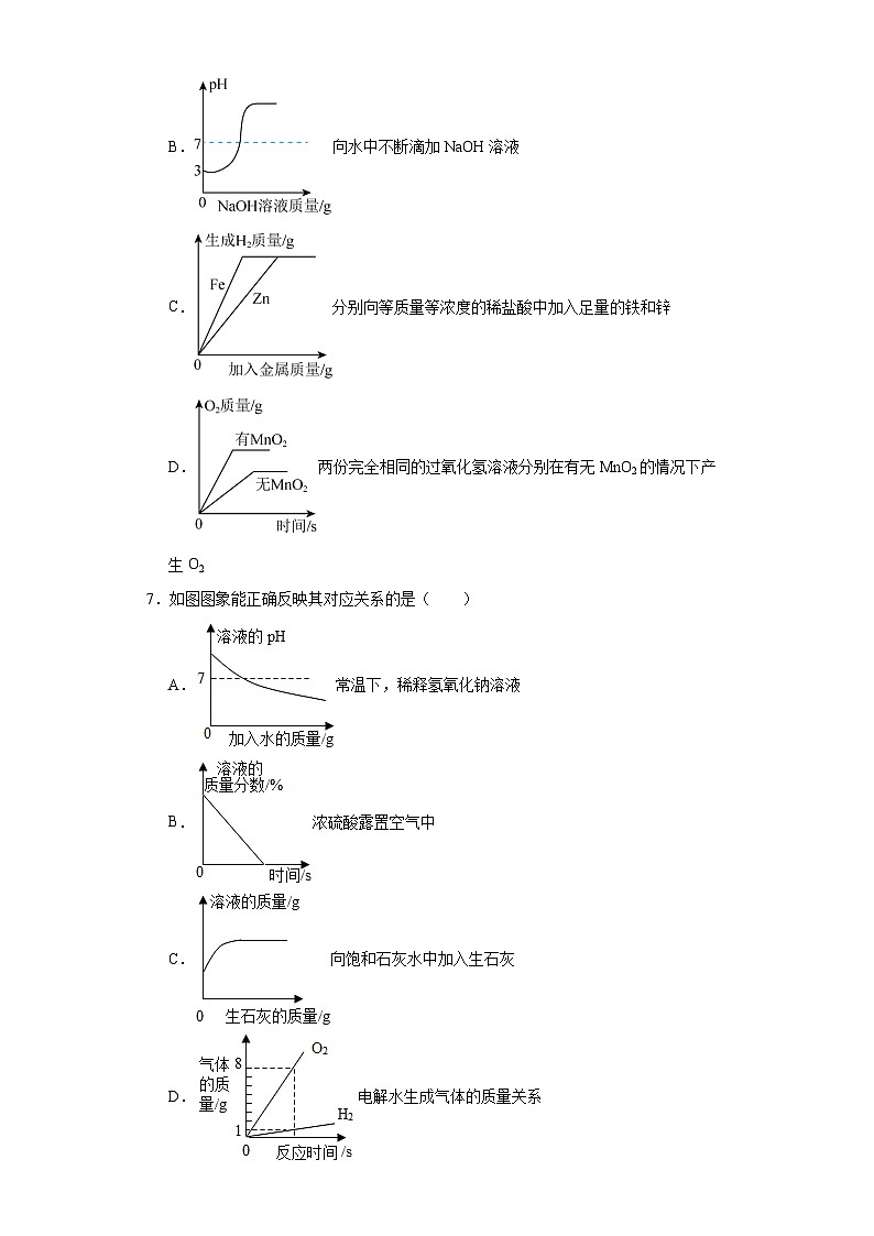 8.1溶液的酸碱性同步练习 科粤版（2012）化学九年级下册02