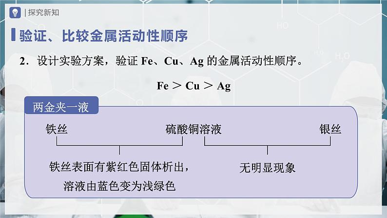 【人教版】九下化学  8.2.3金属的化学性质（第3课时）（课件+教案+导学案+分层练习）05