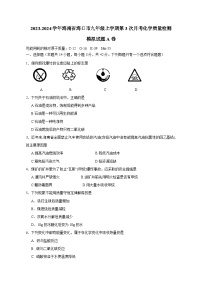 2023-2024学年海南省海口市九年级上学期第3次月考化学质量检测模拟试题A卷（含答案）