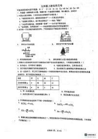 江苏省徐州市邳州市宿羊山初级中学2023-2024学年九年级上学期第二次月考化学试卷