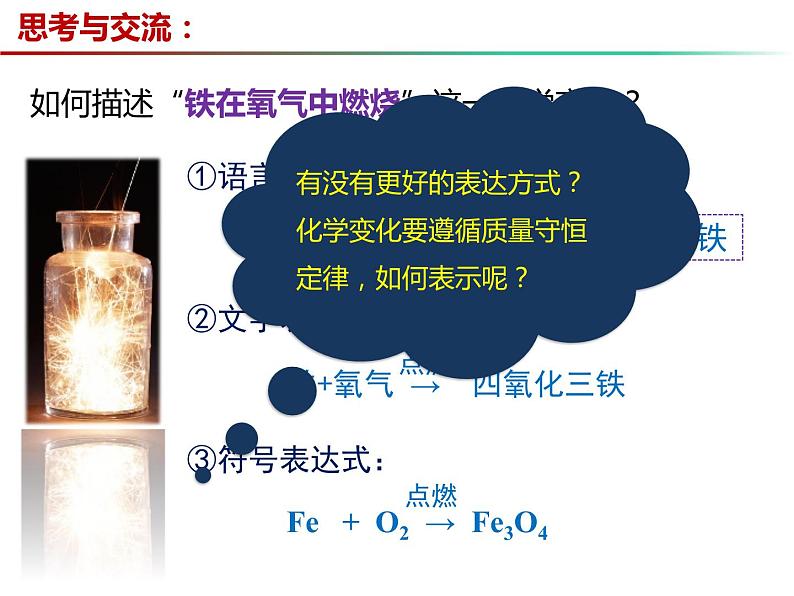 4.3 化学方程式书写与应用（第1课时） -2023-2024学年九年级化学上册同步课件（沪教版）03