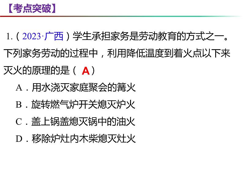 第4章 认识化学变化复习-2023-2024学年九年级化学上册同步课件（沪教版）07
