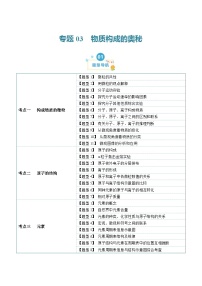 第三单元 物质构成的奥秘（26大题型）-2023-2024学年九年级化学上学期期末考点大串讲（人教版）