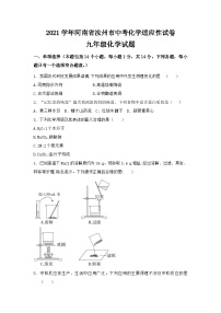 2021学年河南省汝州市中考化学适应性试卷