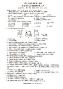 广东省湛江市廉江市良垌中学2023-2024学年九年级上学期12月月考化学试题