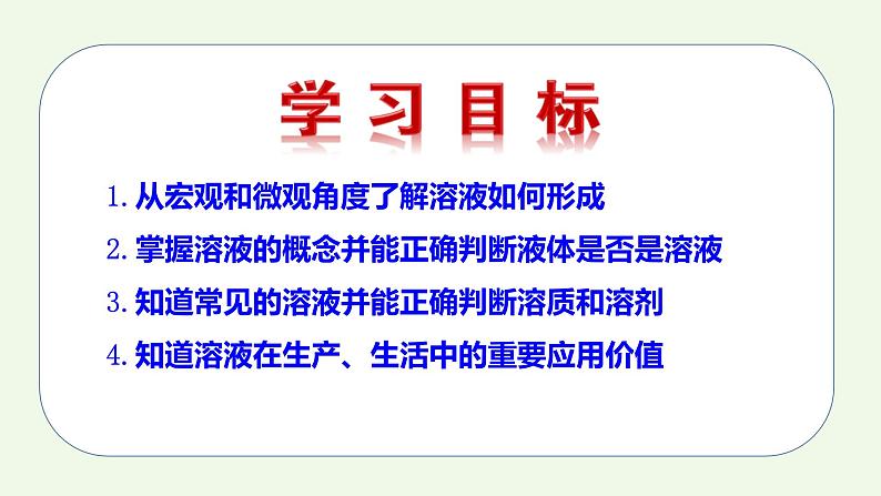 课题1第1课时 溶液的形成（1）-【本原课堂】2022-2023学年九年级下册化学同步课件（人教版）第2页