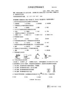 江苏省扬州市梅苑双语学校2023-2024学年九年级上学期12月月考化学试题