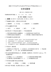 广西河池市巴马县2021年初中学业水平模拟测试（二）化学试题