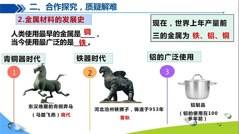 人教版初中化学九年级下册第八单元课题1金属材料（第一课时）06