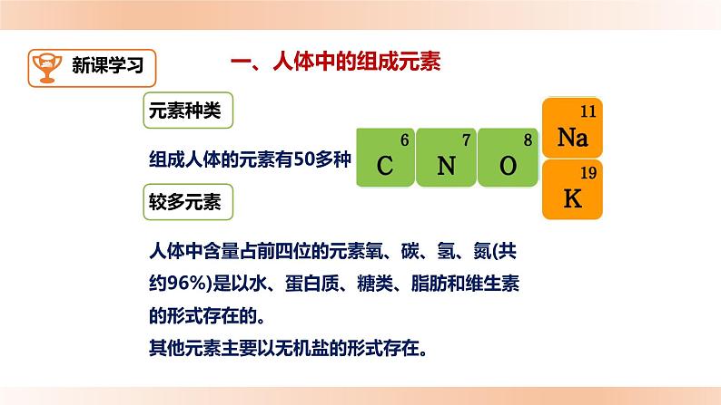 十二《化学元素与人体健康》 优品课件1第3页