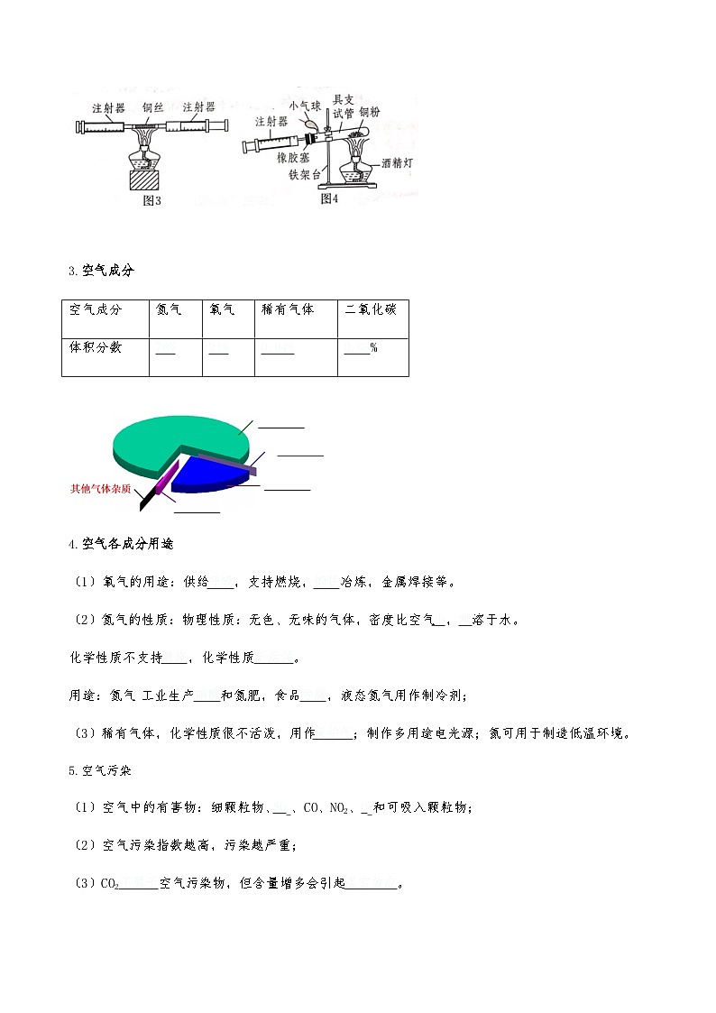 第2章 浩瀚的大气-【知识清单】2023-2024学年九年级化学上学期单元AB卷（沪教版.上海）03