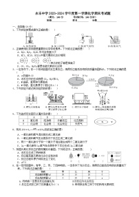 陕西省商洛市镇安县第二中学2023-2024学年九年级上学期期末考试化学试题