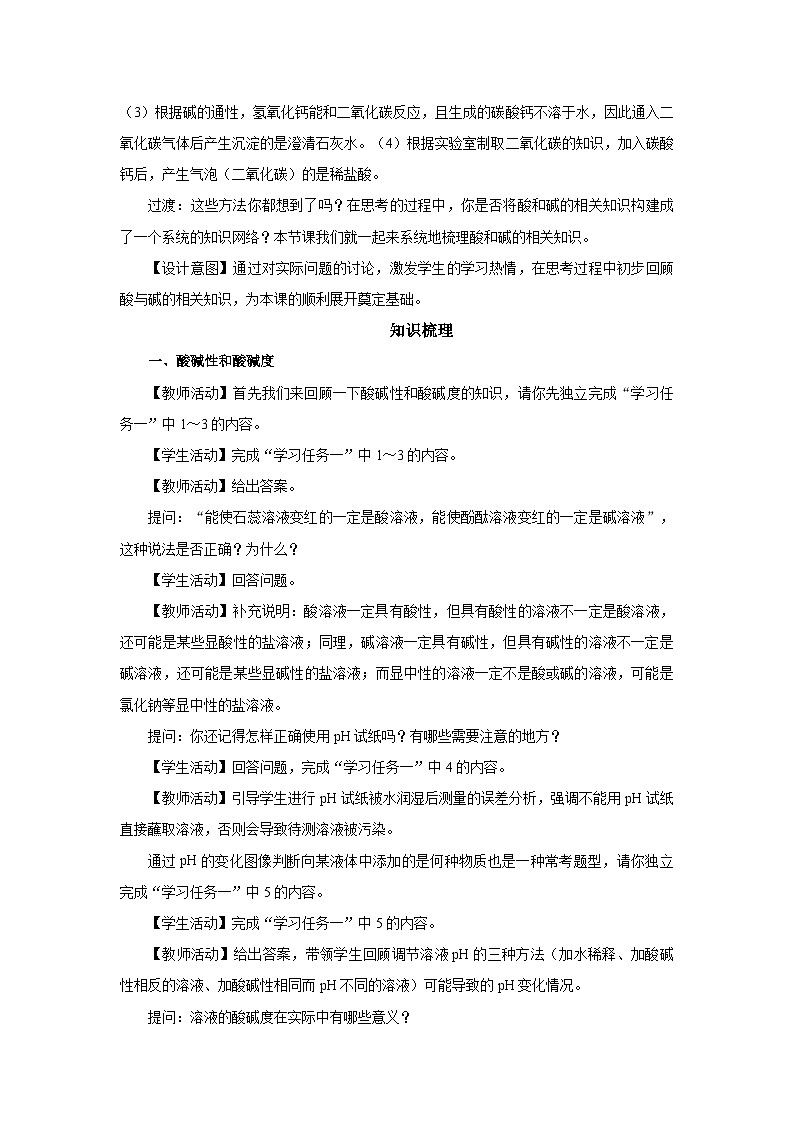 【人教版】九下化学  第十单元 酸和碱（单元复习）（课件+教案+导学案+分层练习）02