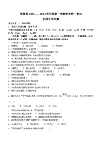 黑龙江省绥化市绥棱县2023-2024学年九年级上学期1月期末化学试题+