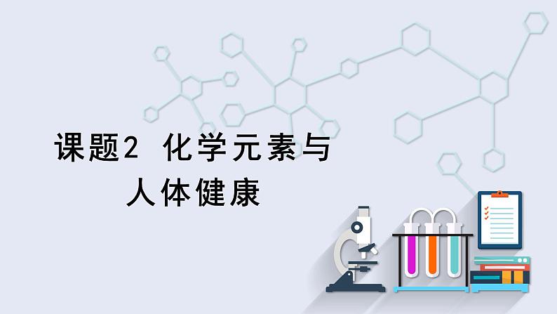 12.2 化学元素与人体健康 课件 2023-2024学年人教版化学九年级下册第1页