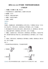 甘肃省天水市麦积区2022-2023学年九年级上学期期末考试化学试题