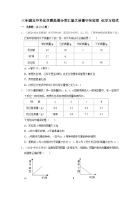 湖北3年（2021-2023）中考化学模拟题分类汇编---质量守恒定律 化学方程式