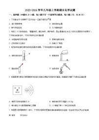 江苏省盐城市2023-2024学年九年级上学期期末模拟化学试题