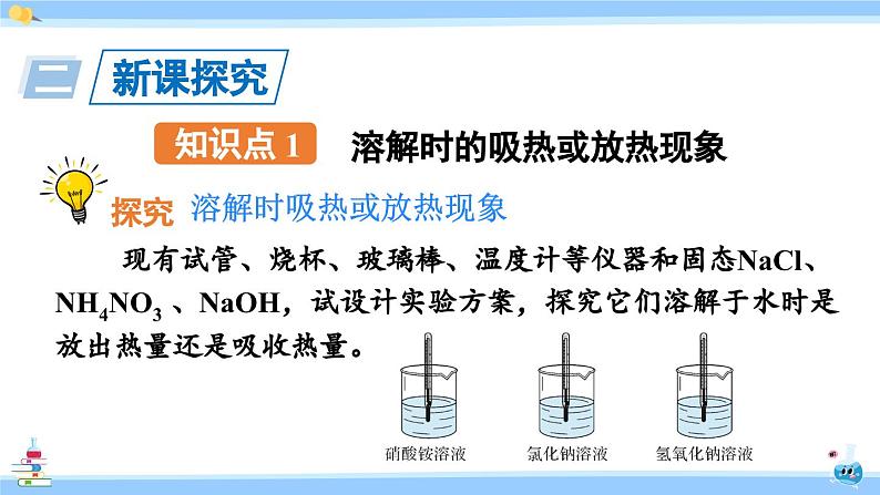 第2课时 溶解时的热量变化及乳化现象第3页