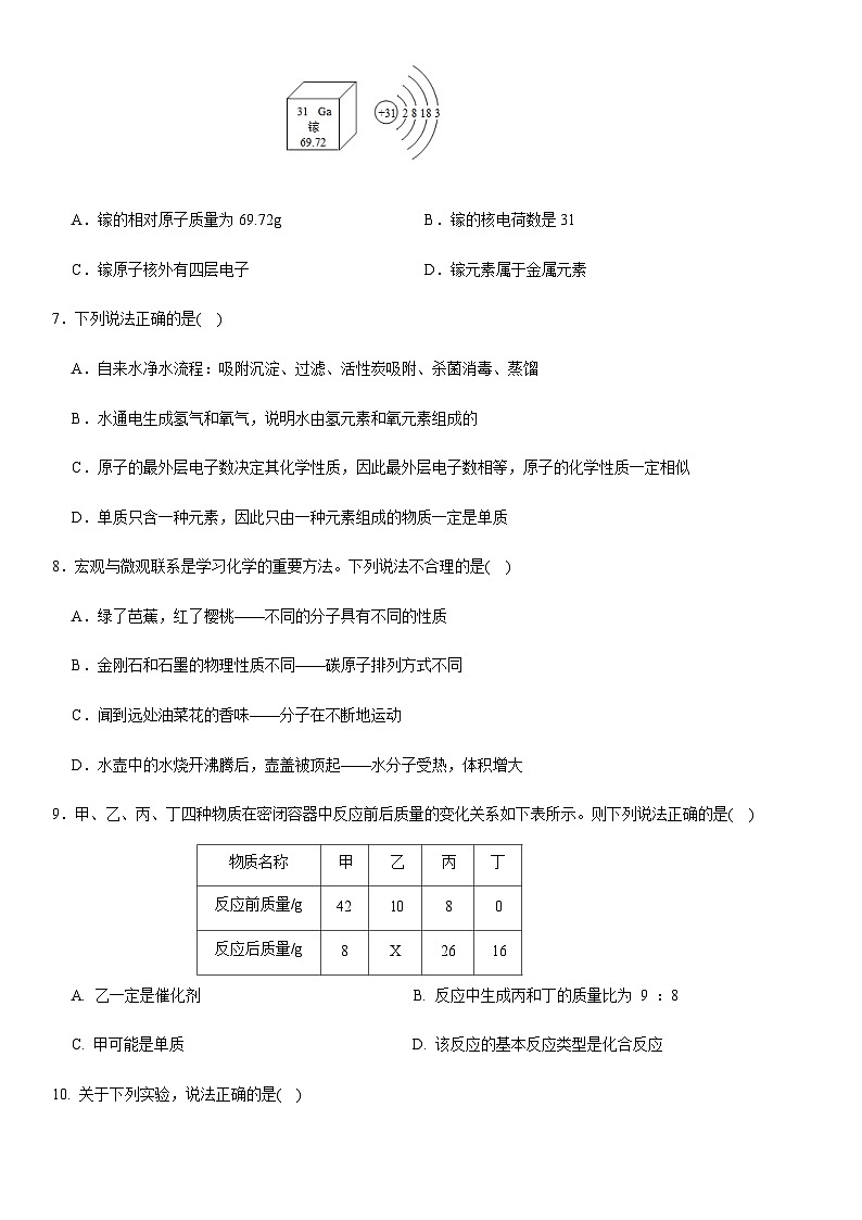 重庆市彭水县2023-2024学年九年级上学期期末定时作业化学试题02