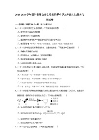 四川省眉山市仁寿县长平初级中学校2023-2024学年九年级上学期期末化学试卷