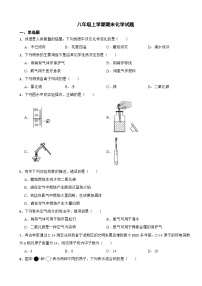 黑龙江省齐齐哈尔市2023年八年级上学期期末化学试题附答案