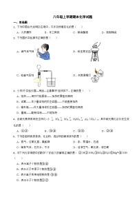 山东省烟台市栖霞市2023年八年级上学期期末化学试题附答案