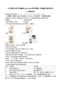 内蒙古乌兰察布市初中联盟校2023-2024学年九年级上学期期末化学试题