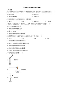 陕西省宝鸡市2023年九年级上学期期末化学试题附答案