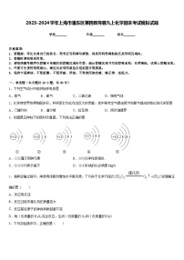 2023-2024学年上海市浦东区第四教育署九上化学期末考试模拟试题含答案