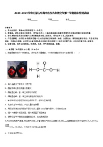 2023-2024学年内蒙古乌海市名校九年级化学第一学期期末检测试题含答案