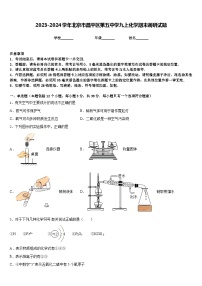 2023-2024学年北京市昌平区第五中学九上化学期末调研试题含答案