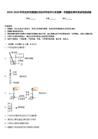 2023-2024学年北京市西城区月坛中学化学九年级第一学期期末教学质量检测试题含答案