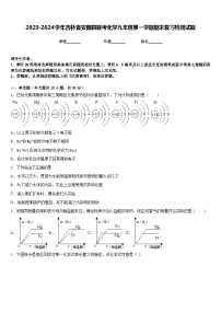 2023-2024学年吉林省安图县联考化学九年级第一学期期末复习检测试题含答案