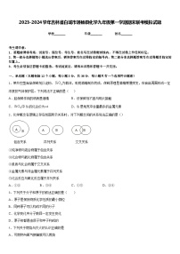 2023-2024学年吉林省白城市通榆县化学九年级第一学期期末联考模拟试题含答案