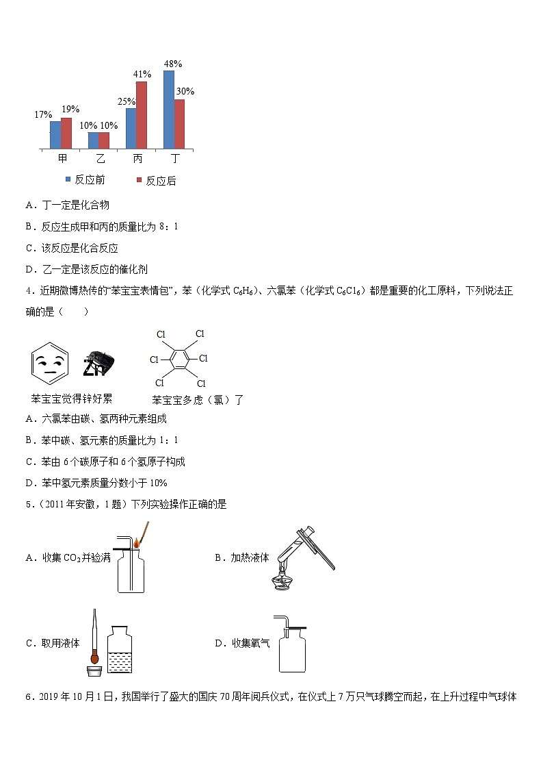 2023-2024学年吉林省柳河县化学九上期末达标测试试题含答案第2页