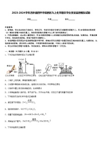 2023-2024学年吉林省四平市铁西区九上化学期末学业质量监测模拟试题含答案