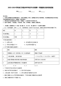 2023-2024学年厦门市重点中学化学九年级第一学期期末达标检测试题含答案